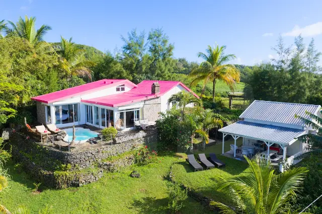 Villa romantique • Piscine et vue sur l'océan, Wi-Fi rapide